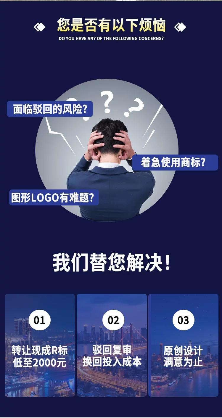 商标注册申请查询续展转让代理复审个人公司品牌logo设计安心注册 14