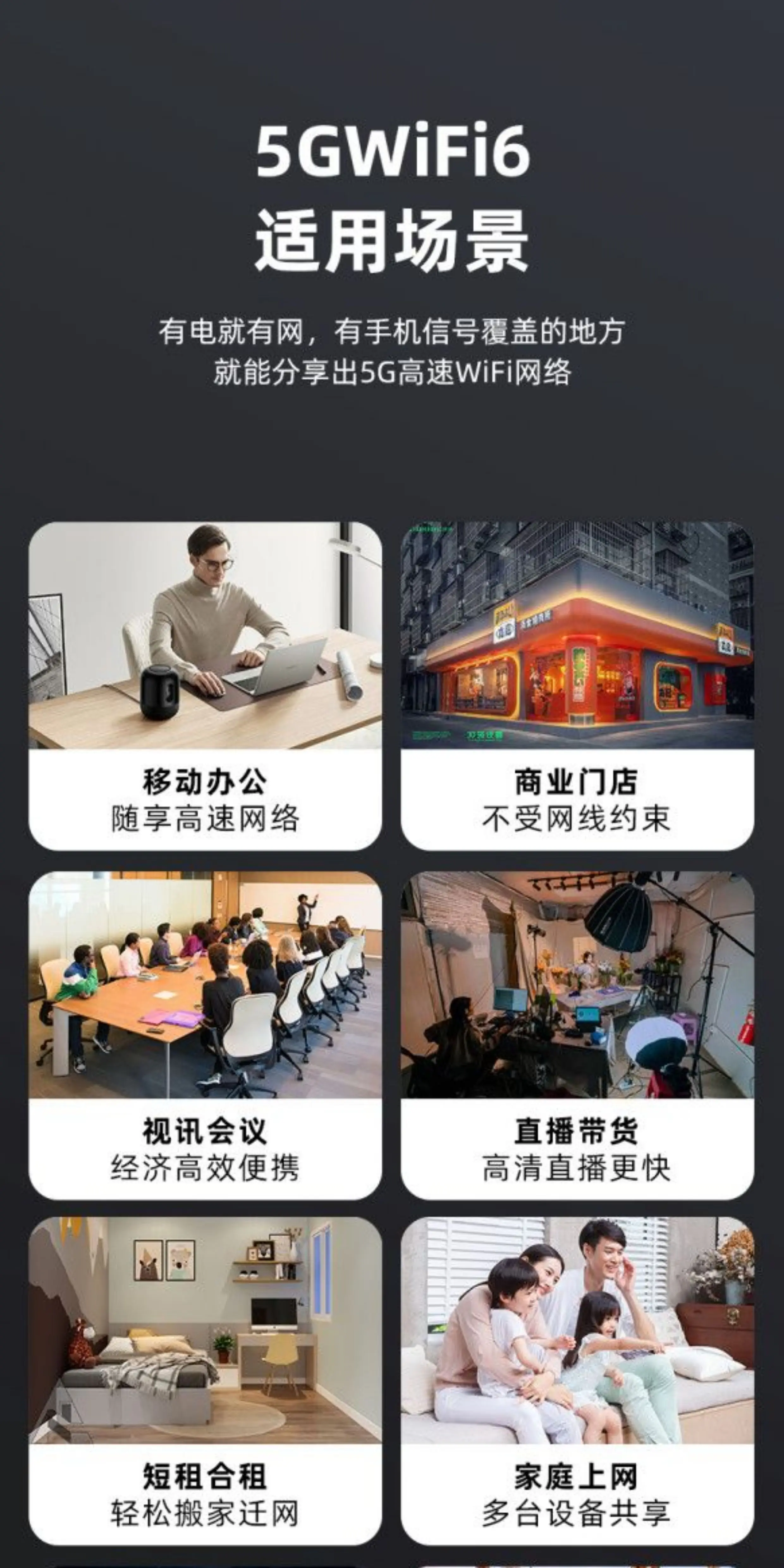 5G插sim卡路由器四全网通千兆国际港澳wifi6室内CPE高速移动广电6 14