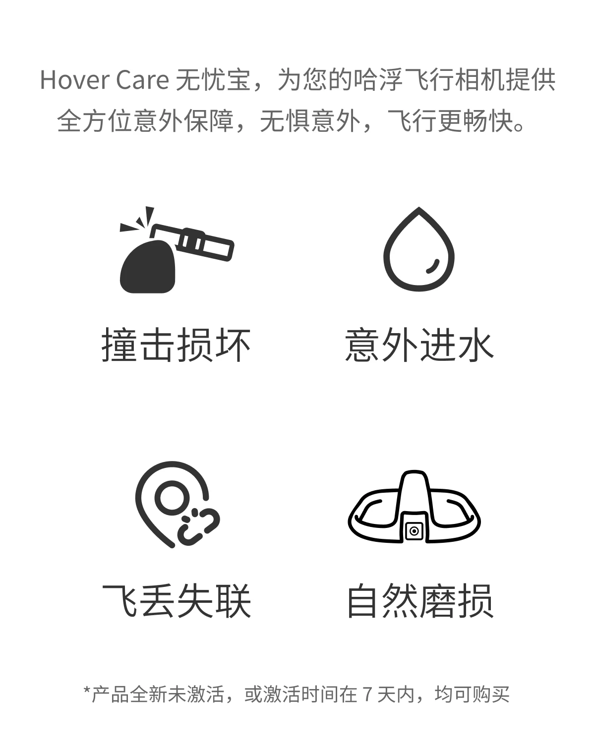 【新品】哈浮AQUA水上运动飞行相机专业4K高清防抖无人机AI智能跟拍避障户外摄像遥控航拍hoverair aqua 46