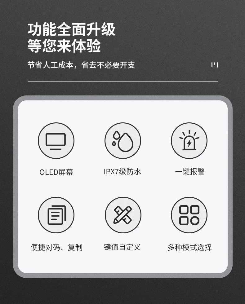 无线手表呼叫器休闲娱中心震动手环防水手表紧急呼叫铃茶楼棋牌室酒吧包厢房间一键遥控紧急呼叫服务铃 2
