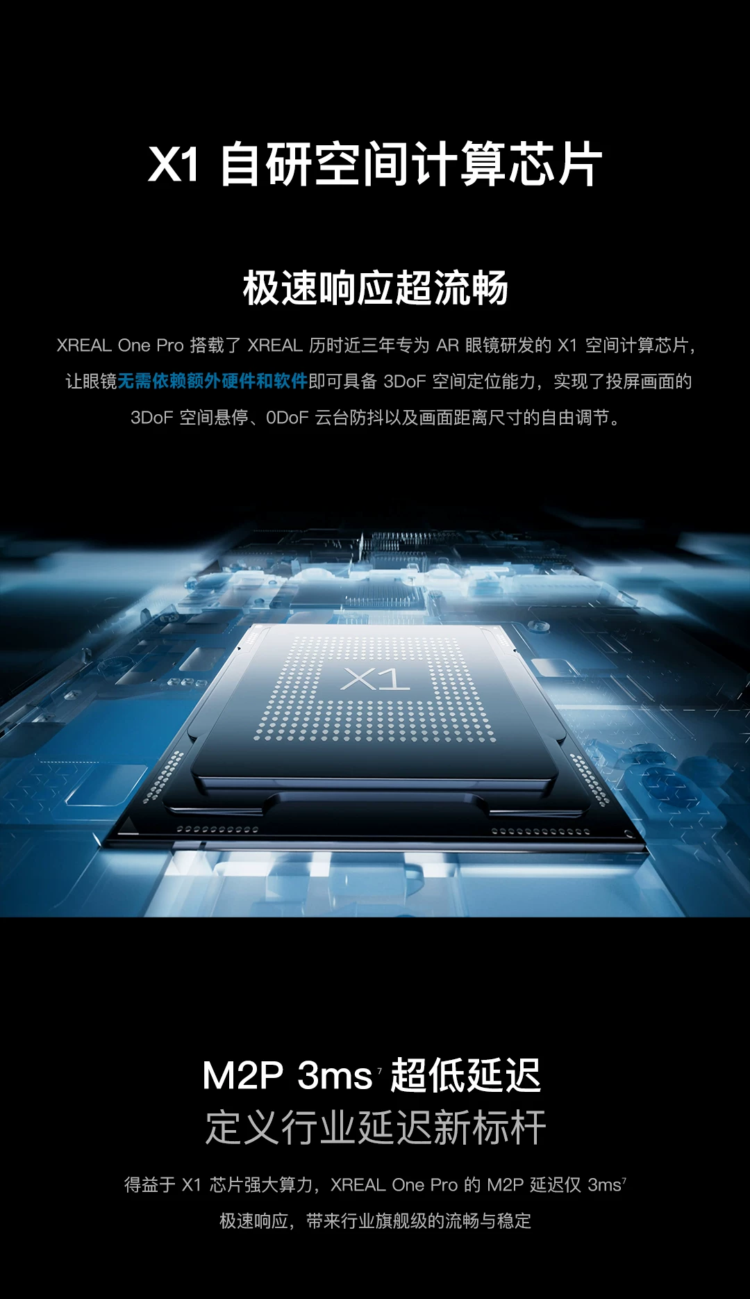 XREAL One Pro智能AR眼镜 原生3DoF空间悬停 X Prism新一代光机 ar智能眼镜便携眼镜 非VRAi眼镜 20