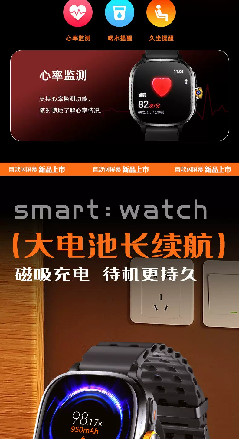 【2026新款·超大阔屏】华强北S12ultra顶配可插卡智能电话手表s11蜂窝版男女士成人初高中生专用watch官方店 28