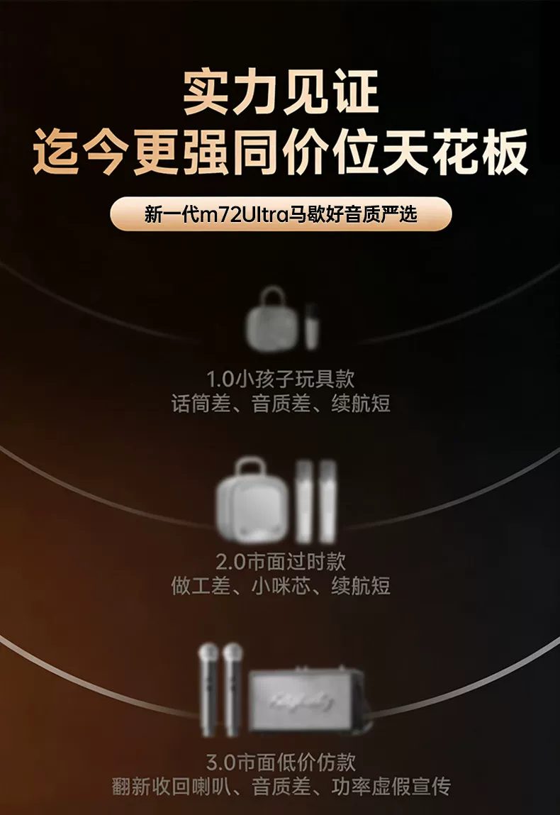 话筒音响一体麦克风家用k歌家庭ktv音箱唱歌套装无线蓝牙卡拉ok新 27