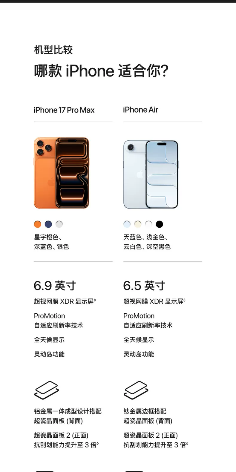 【限时直降1200】Apple/苹果 iPhone 17 Pro 手机 A19 Pro 芯片 2025新款 全新国行 官方正品 12