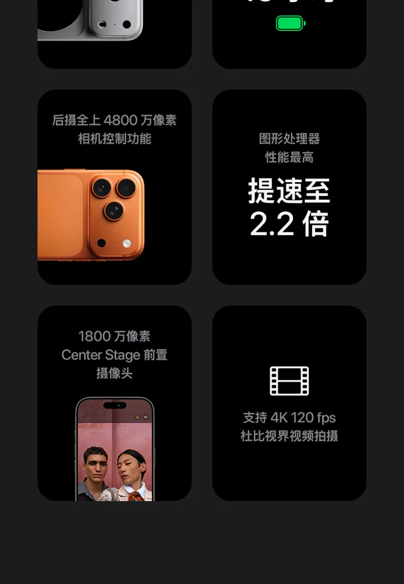 【限时直降1200】Apple/苹果 iPhone 17 Pro 手机 A19 Pro 芯片 2025新款 全新国行 官方正品 11