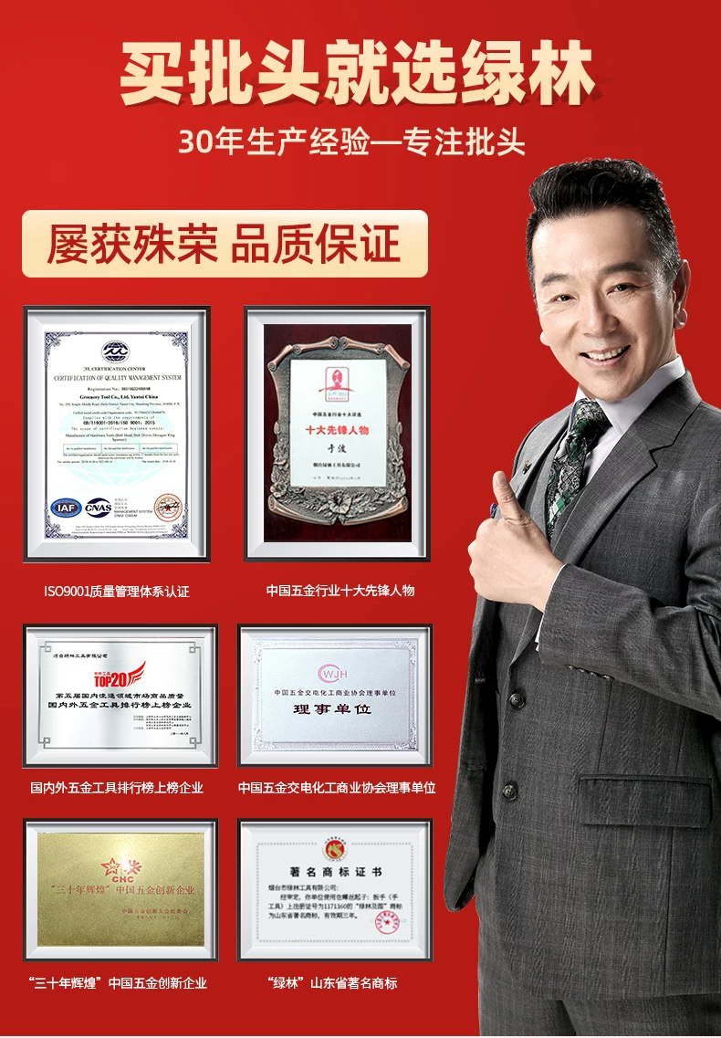 绿林批头防滑十字强磁电动螺丝刀批头套装高硬度披头风批头手电钻 21