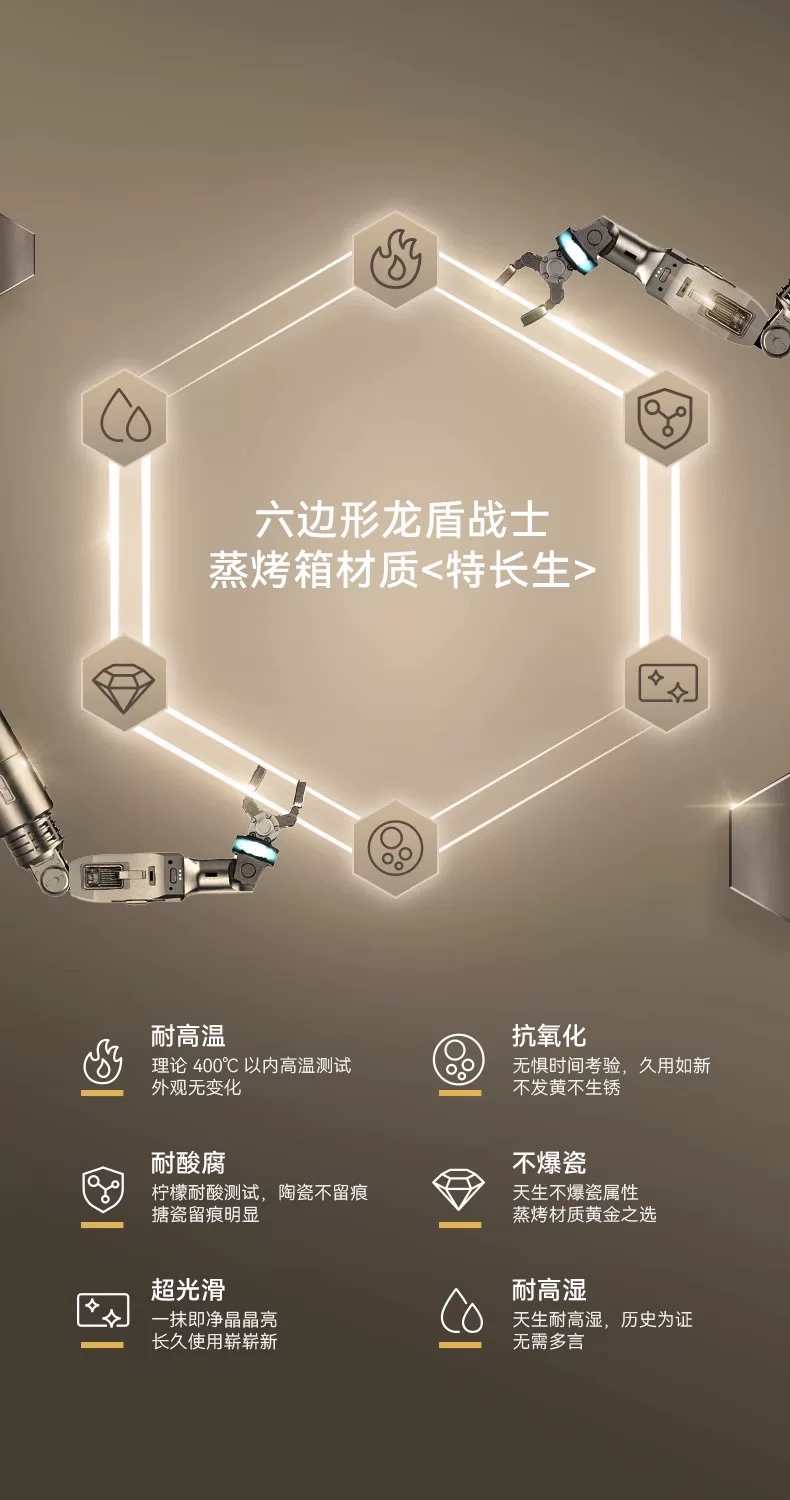 【杨幂推荐】凯度G10pro蒸烤炸一体机嵌入式蒸烤箱家用烤箱双热风 20