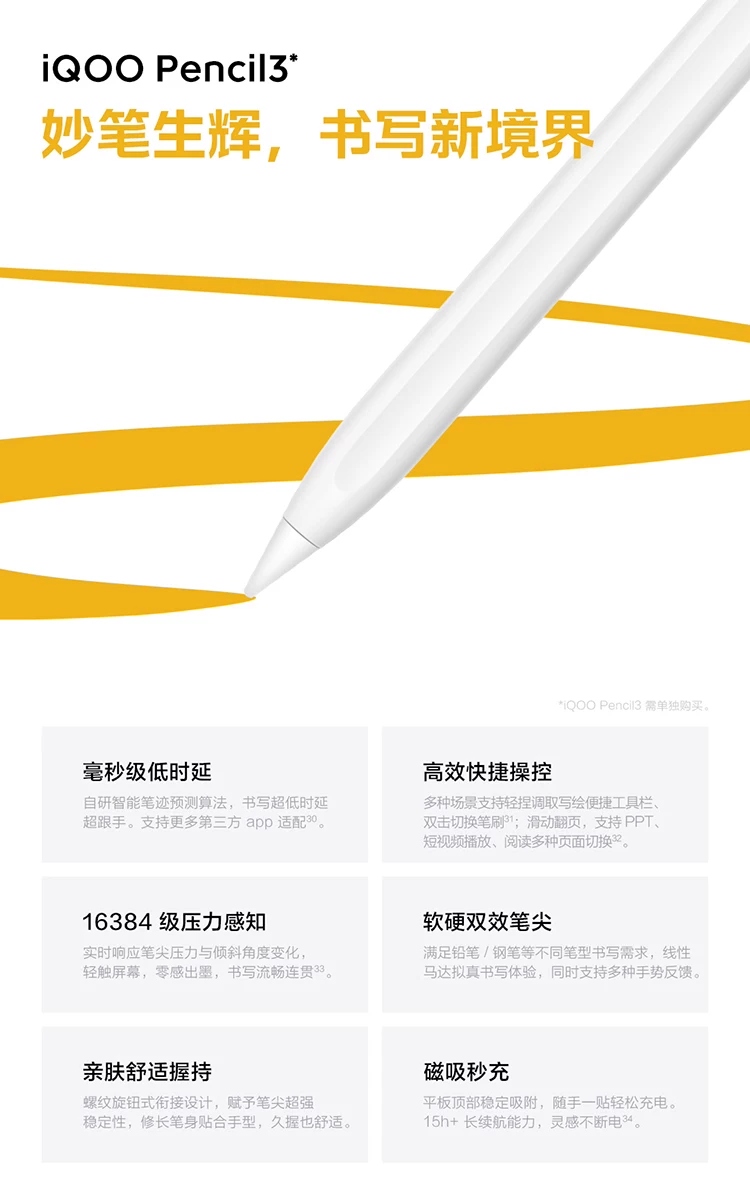 【淘金币限时补 可叠消费券 国补15%】vivo iQOO Pad5 Pro 平板电脑新款天玑9400+学生高清办公娱乐电竞游戏 28