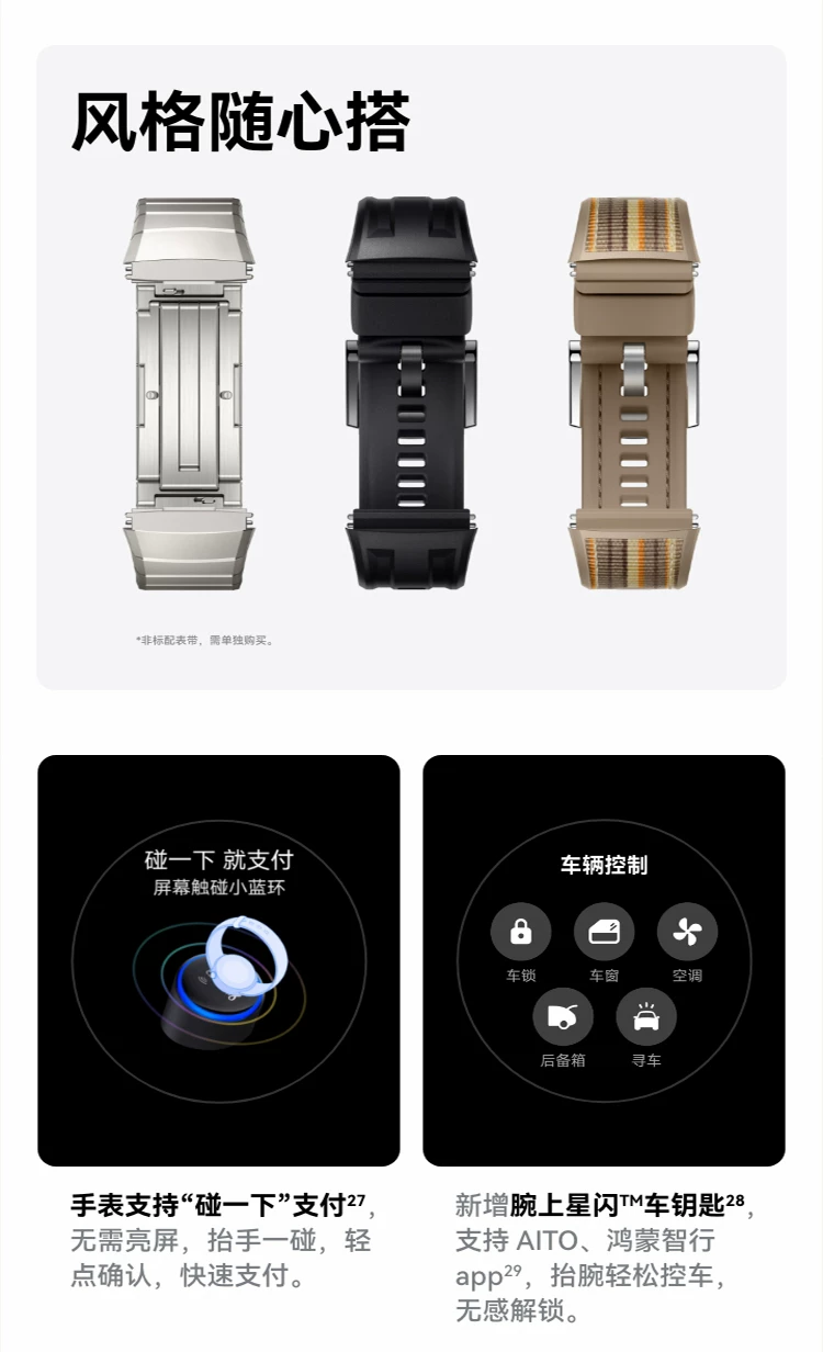 【咨询领大额优惠】华为WATCH GT6Pro华为手表智能手表户外运动全新骑行体验超长续航蓝宝石镜面华为官方正品 44