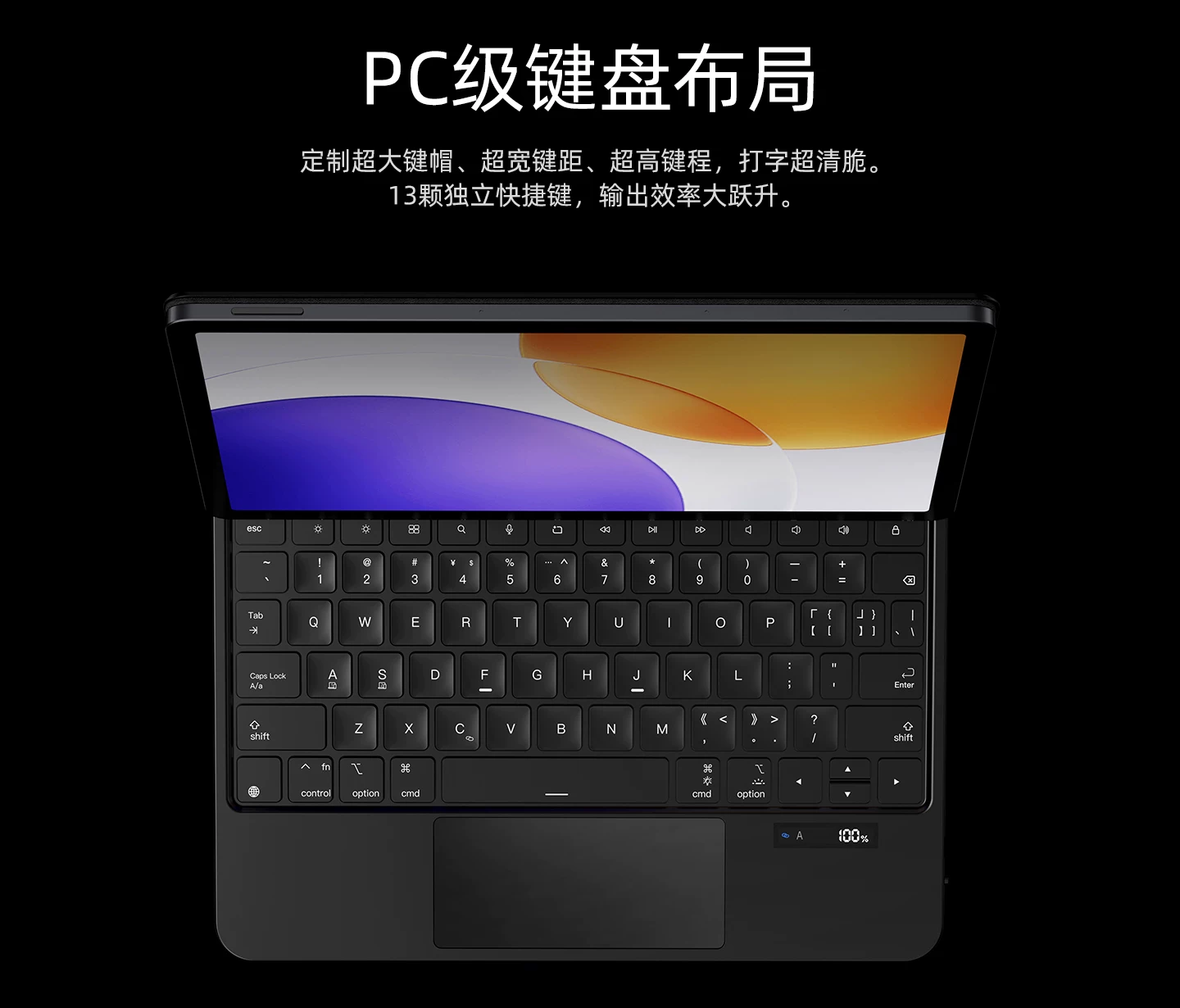 智思慧适用小米平板8pro妙控键盘小米pad7spro智能触控悬浮键盘5/6pro专用无线蓝牙一体式保护壳磁吸鼠标套装 19