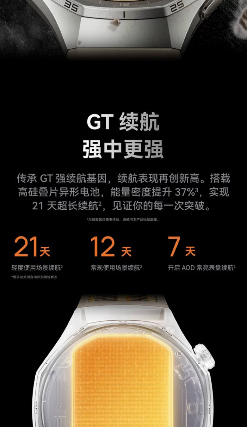【咨询立减】华为手表WATCH GT6 pro智能手表新款户外全新骑行gt6pro运动手表长续航蓝宝石镜面手表官方旗舰 15