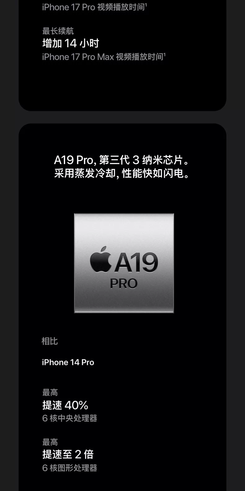 Apple/苹果 iPhone 17 Pro Max正品双卡5G全网通官17 Pro Max现货 5