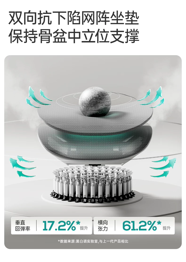 黑白调P2Pro二代人体工学椅电竞椅电脑椅家用久坐办公椅学习椅 38