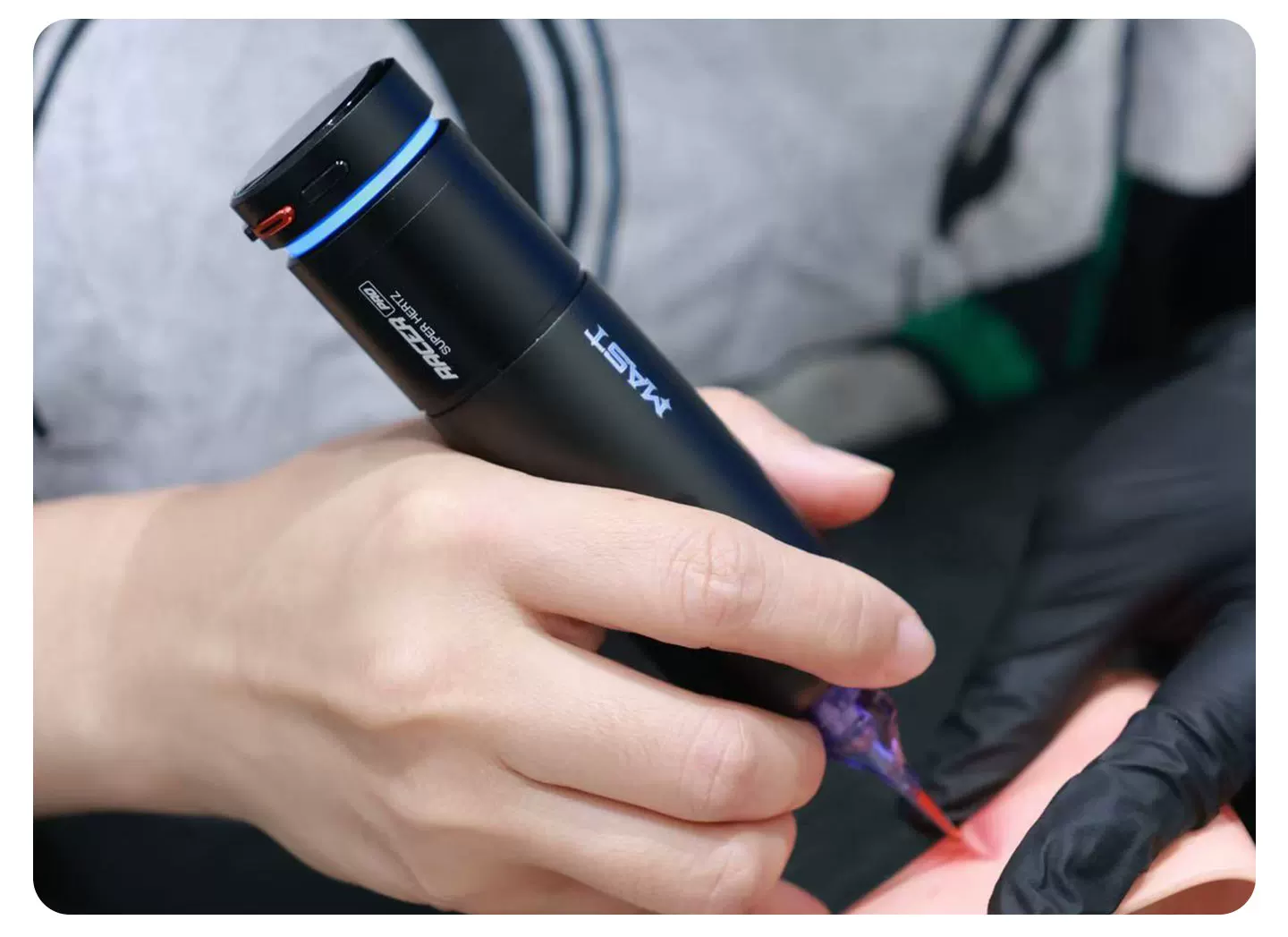 魔侍MAST魔侍幻灵PRO电流仪纹绣机器直驱全抛点刺眉眼唇无线工具 15