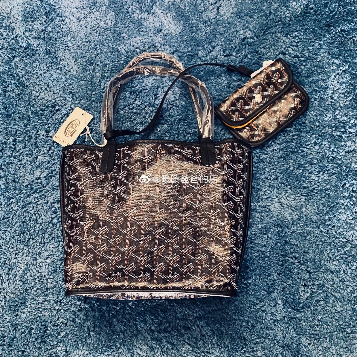 现货 Goyard 戈雅双面迷你 mini tote购物袋手提包 10