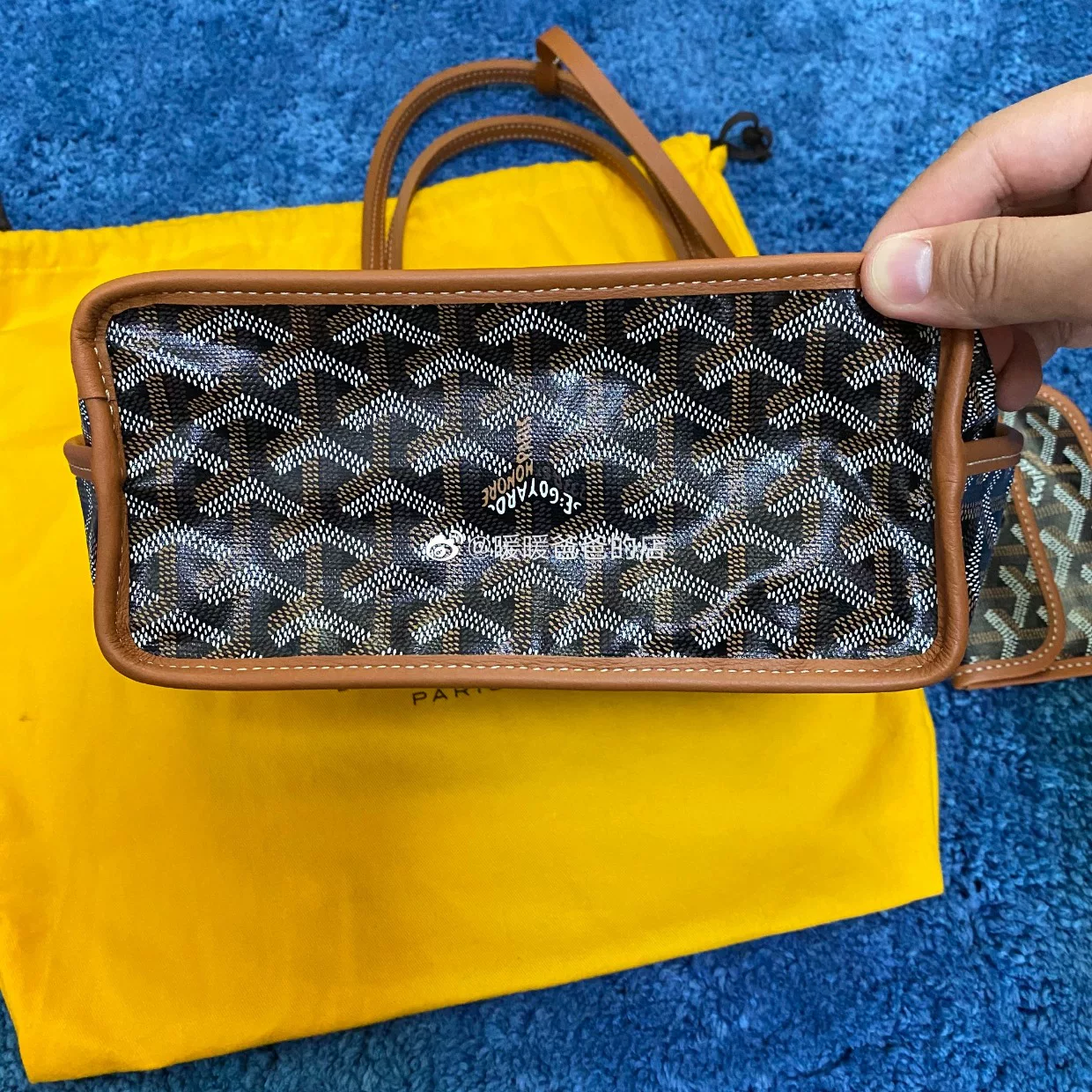 现货 Goyard 戈雅双面迷你 mini tote购物袋手提包 17