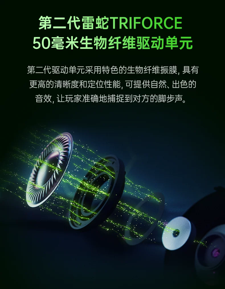 Razer雷蛇旋风黑鲨V3专业版Pro蓝牙无线电脑头戴式电竞游戏耳机 13