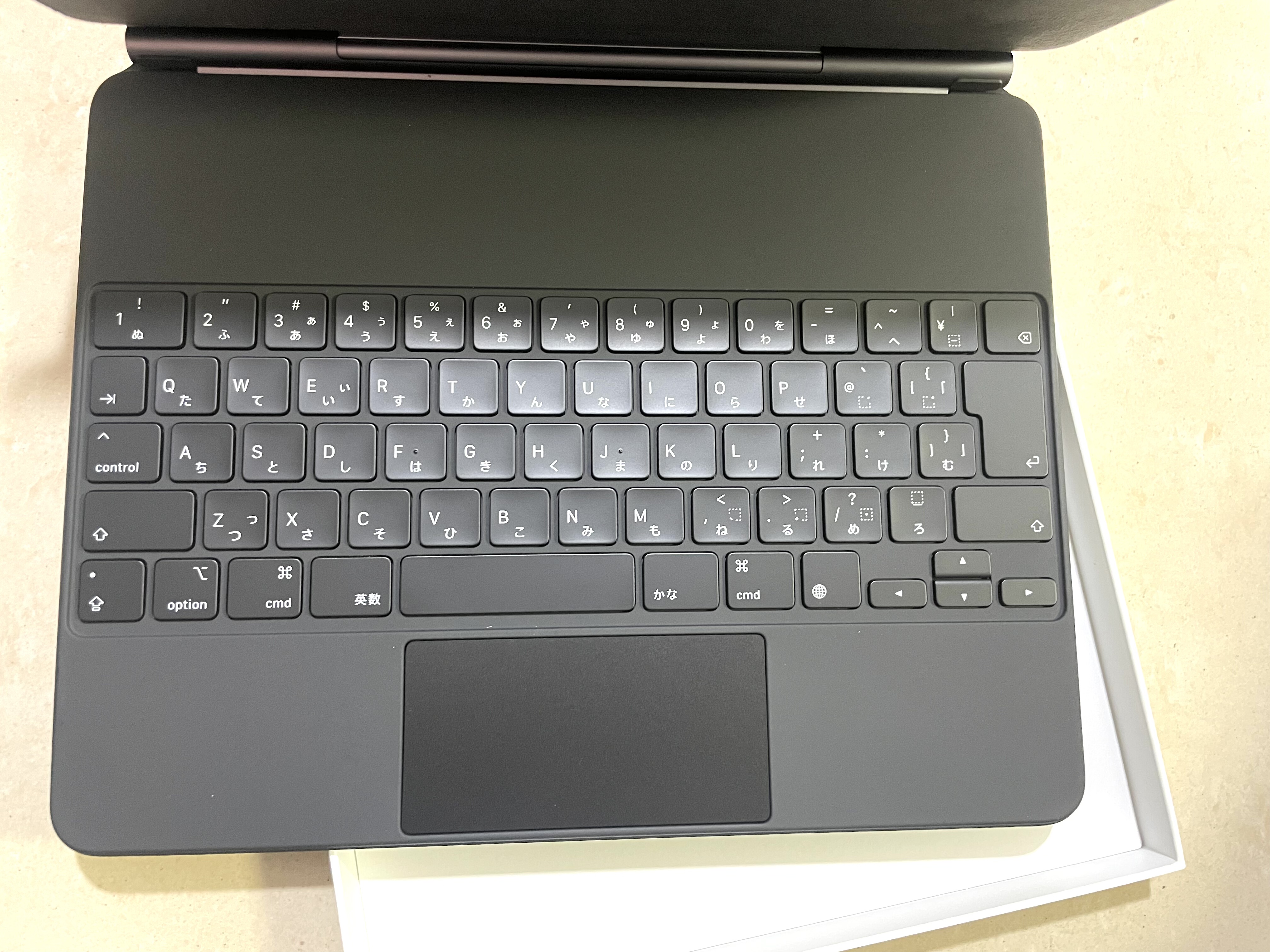 适用于苹果原装air6/7妙控键盘12.9/13寸悬浮款黑色iPad Pro12.9 3