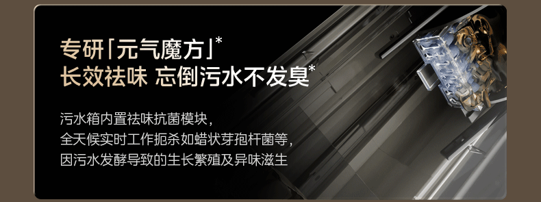 【旗舰爆款】美的洗地机家用S60 Pro吸拖一体0缠躺平自清洁拖地机 14