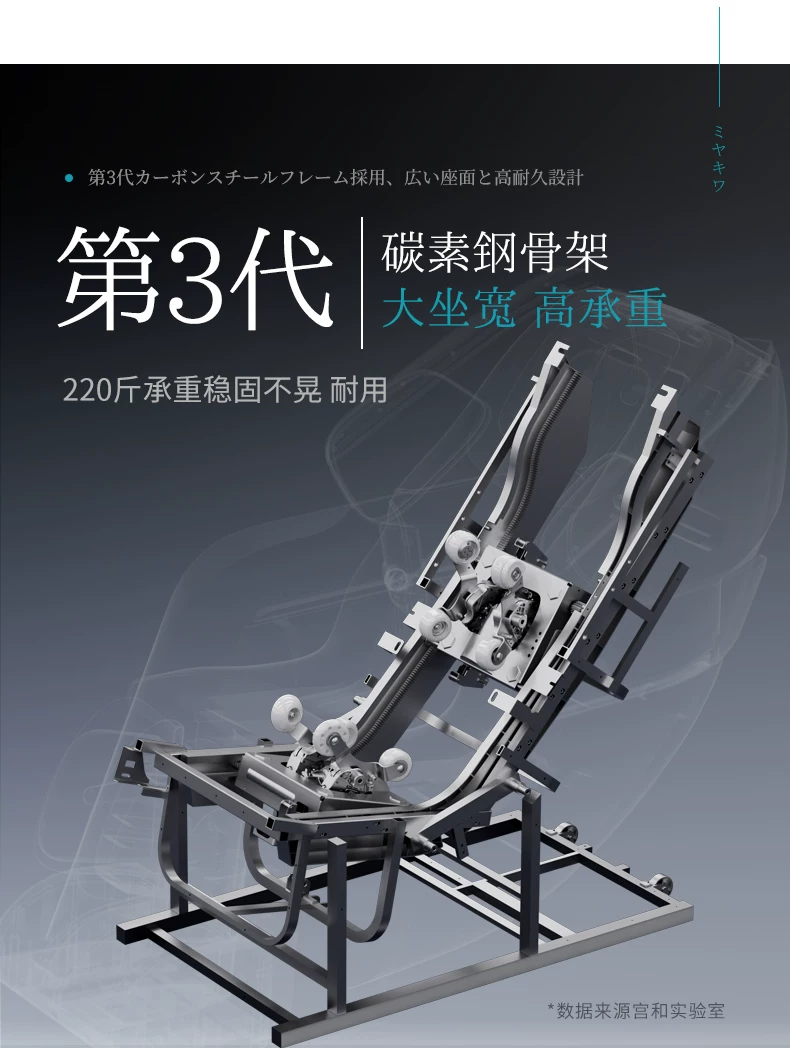 26年新款日本宫和按摩椅4D家用全身太空舱豪华智能零重力MC5108D 43