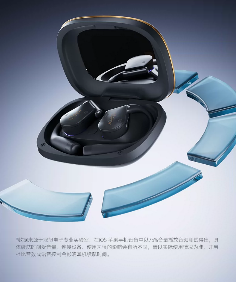 【重磅新品】Cleer ARC6无线蓝牙耳机运动挂耳AI办公不入耳26新款 42