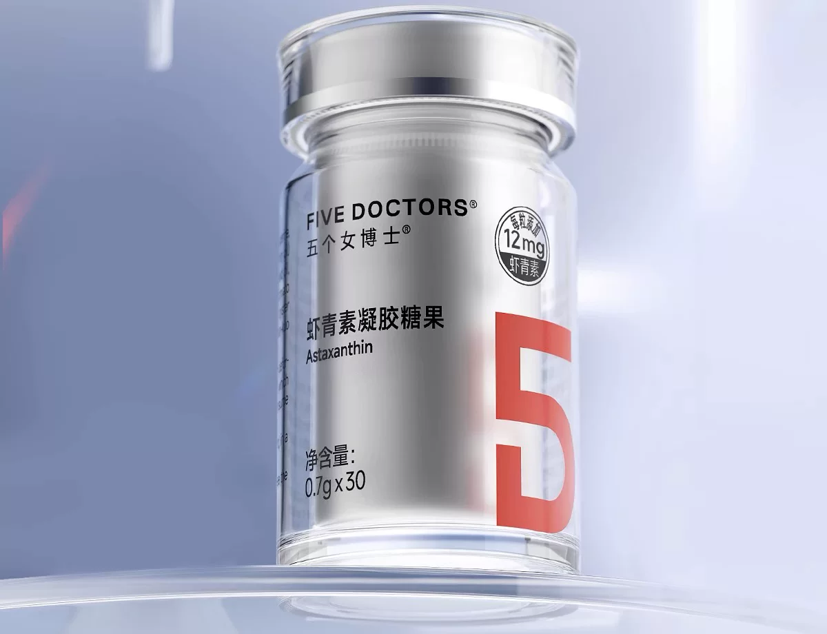 【高含量虾青素】 五个女博士12mg专利虾青素 1粒顶3粒高能感觉 2