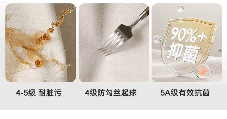 功能沙发客厅复古风翻盖茶几沙发雪尼尔布艺电动可折叠伸缩沙发床 5