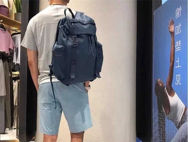 lululem旅行双肩包包女2025新款Wunderlust 大容量户外通勤登山包 21