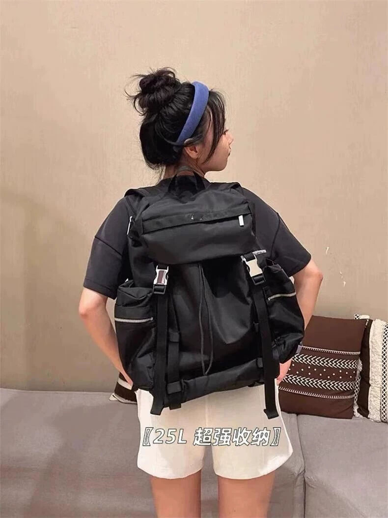 lululem旅行双肩包包女2025新款Wunderlust 大容量户外通勤登山包 22