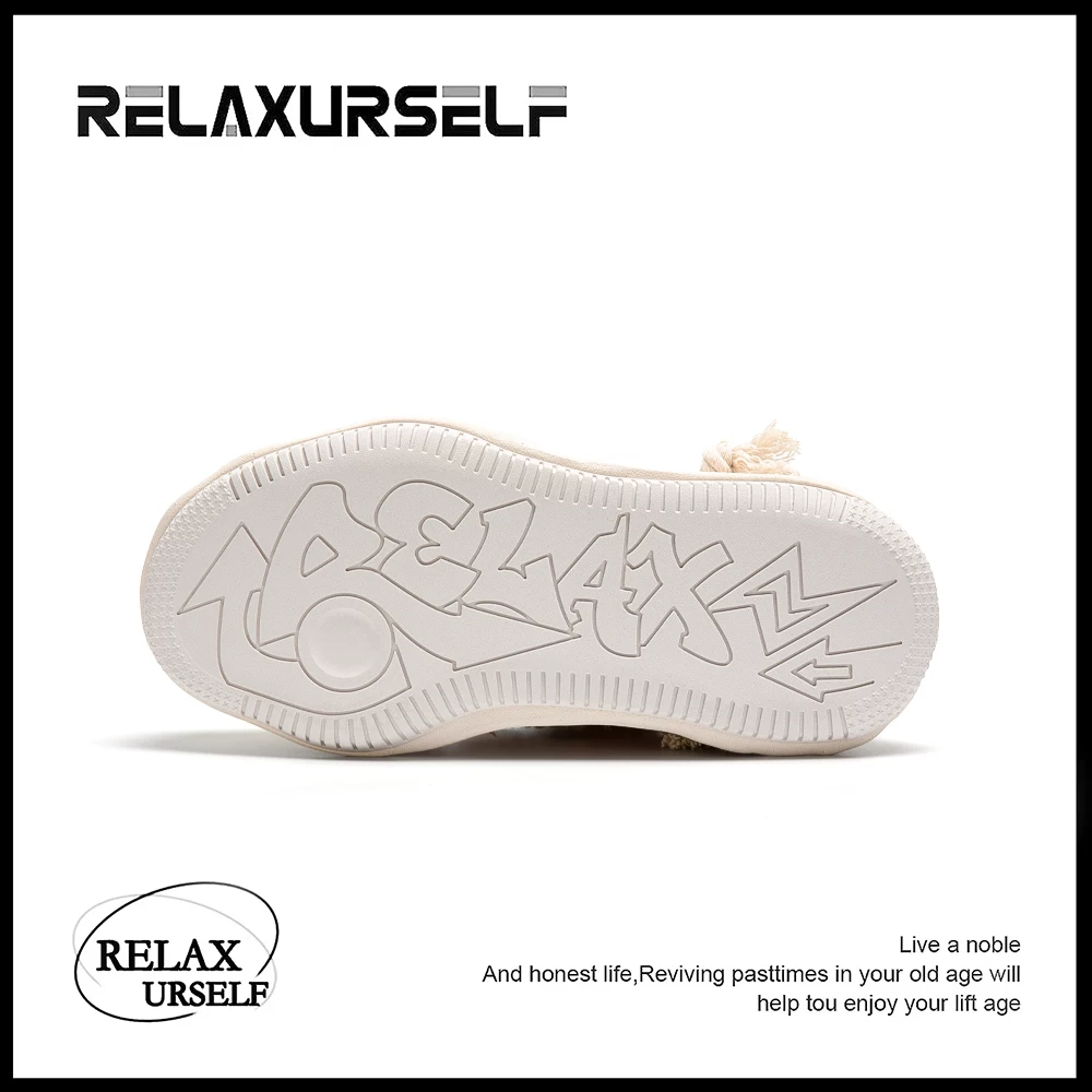 RELAXURSELF情侣隐形增高国潮板鞋品牌休闲时尚百搭男女同款潮鞋 19