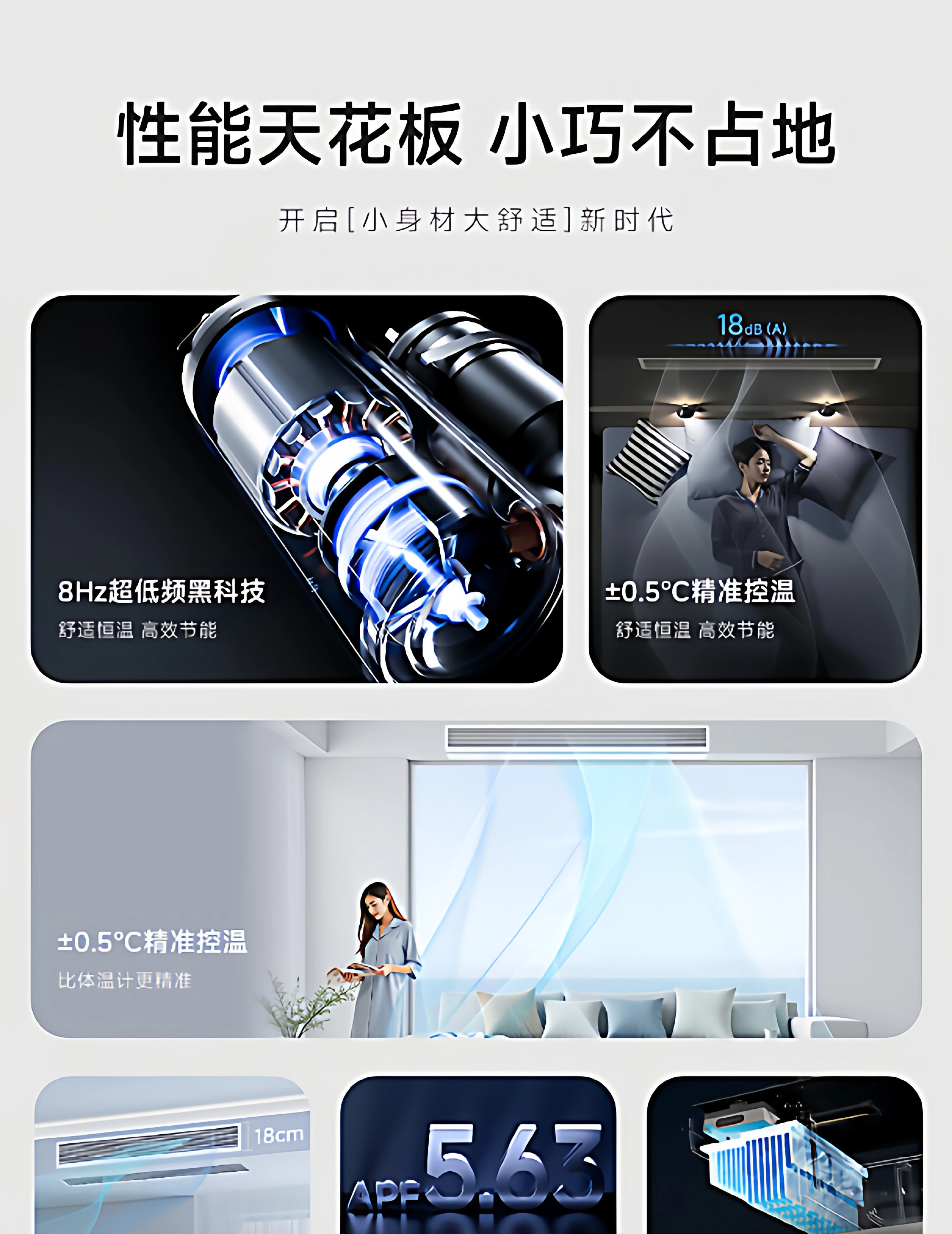 官方旗舰】海尔云舒Pro+中央空调5匹一拖四多联机一级能效旗舰店 2