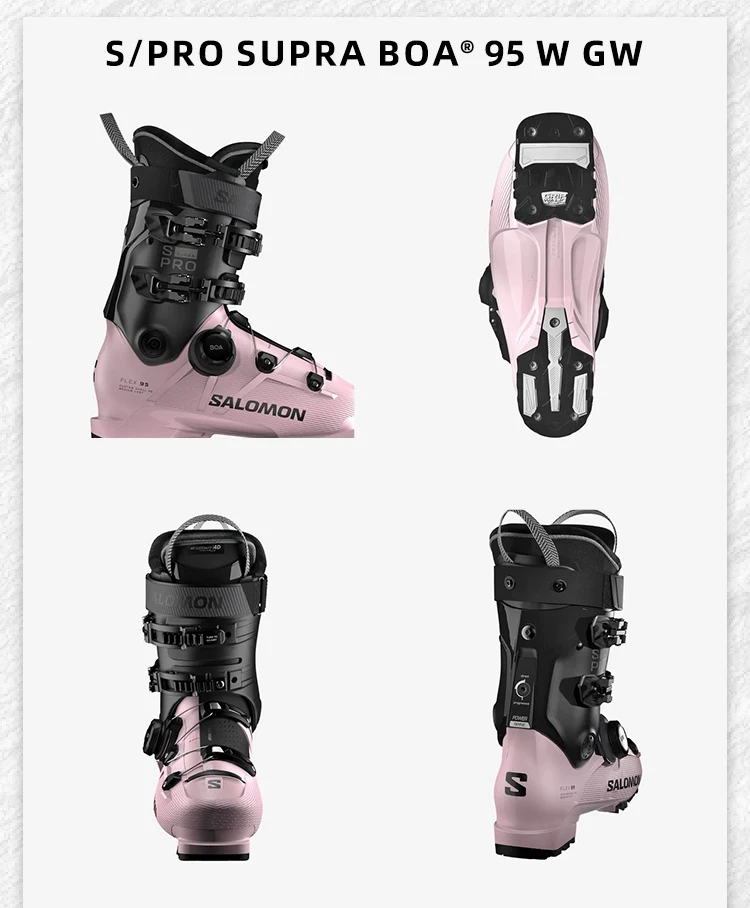 2526款SALOMON萨洛蒙女款双板滑雪鞋S/PRO SUPRA BOA 95 100 105 11