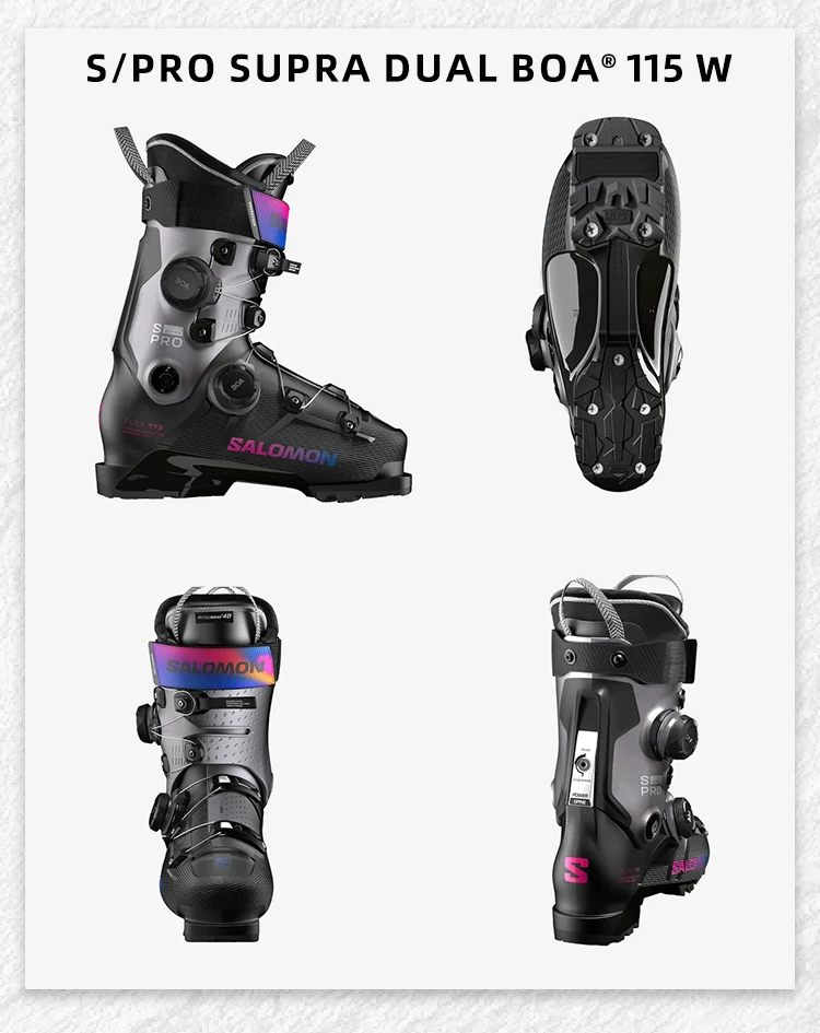2526款SALOMON萨洛蒙女款双板滑雪鞋S/PRO SUPRA BOA 95 100 105 16