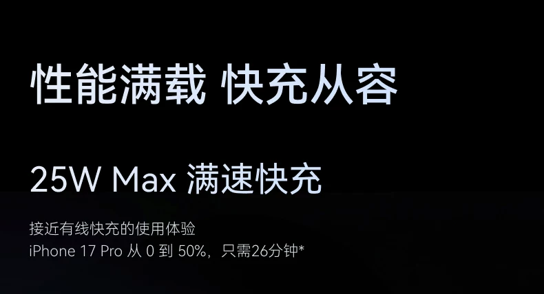 【旗舰新品】Anker Prime安克25W无线充三折叠风冷磁吸充电器快充苹果17 Apple Watch充电器三合一无线充底座 8