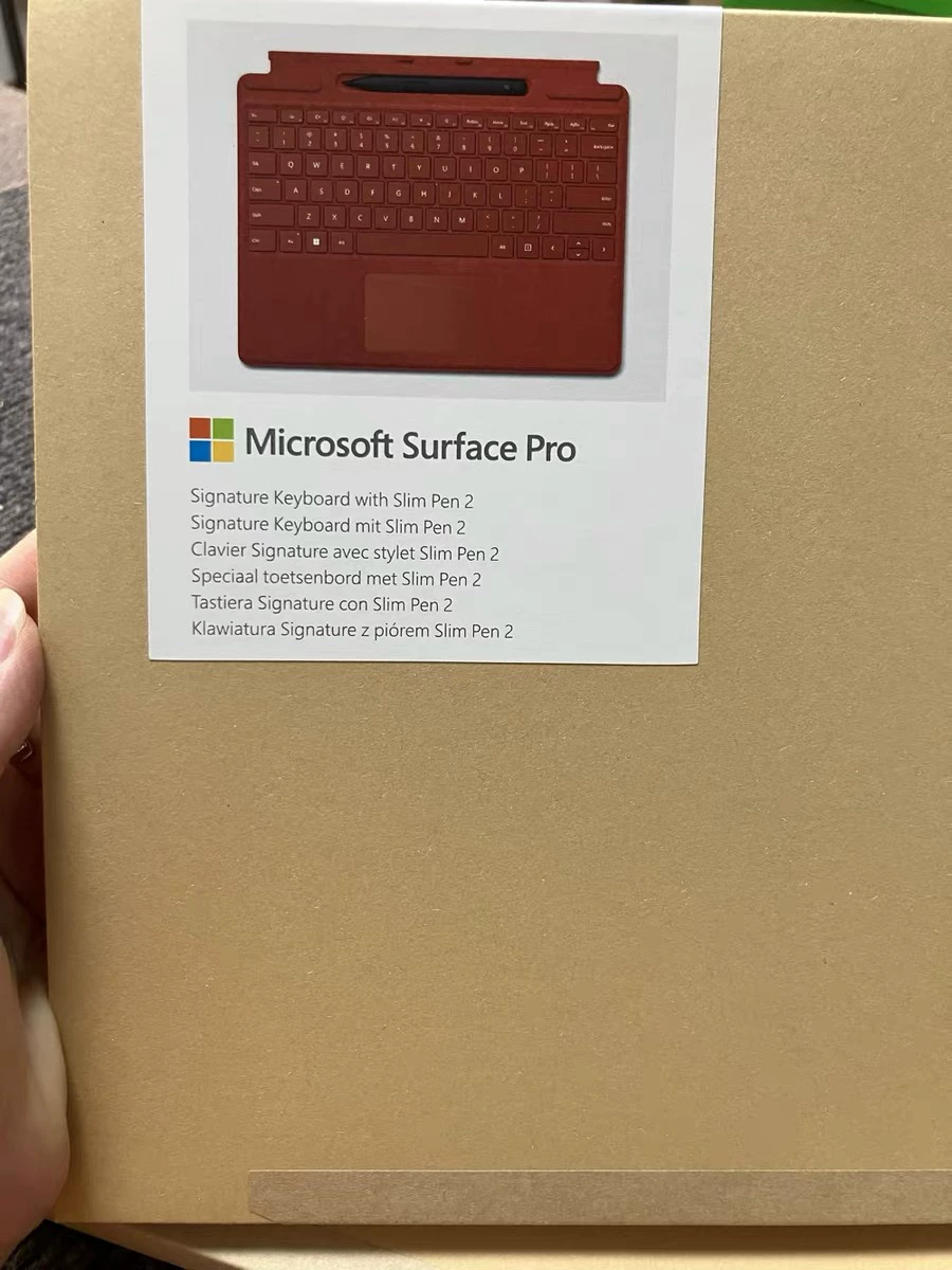 微软SurfacePro9 Pro8 proX 原装键盘触控笔套装平板电脑二合一 7