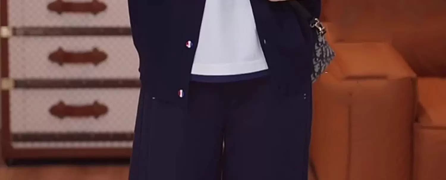 欧货时尚拼色条纹毛衣外套女2025韩版开衫刺绣休闲爆款针织衫上衣 7