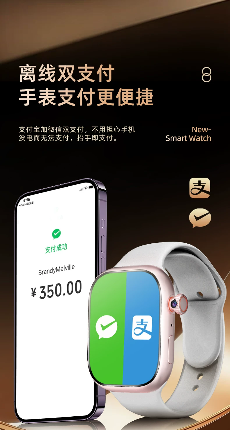 华强北S12max智能电话手表s11watch可插卡ultra蜂窝顶配W527指纹 27