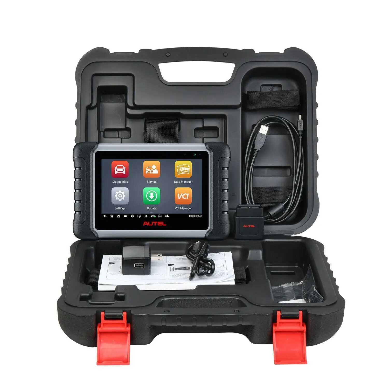 Autel MaxiCOM MK808K-BT双向蓝牙OBD2扫描仪与MK808BT Pro MK808 10