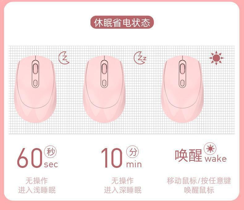 跨境工厂双模蓝牙充电鼠标轻巧携带平板电脑蓝牙静音充电无线鼠标 17