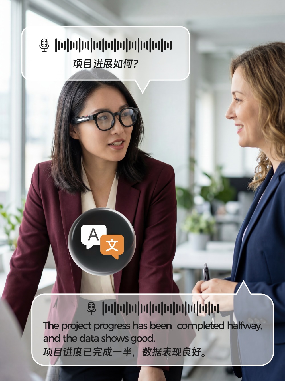 爆款AIMB-G2 Pro智能眼镜800万像素S1蓝牙通话录音录像Ai识图翻译 13