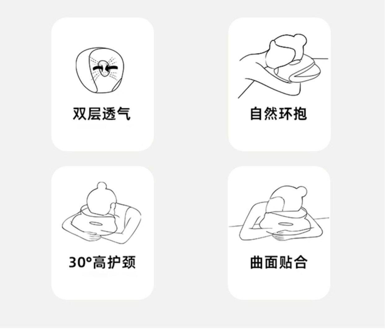 办公室午睡枕趴睡枕工位午休神器学生儿童趴桌子睡觉枕头礼品通用 7