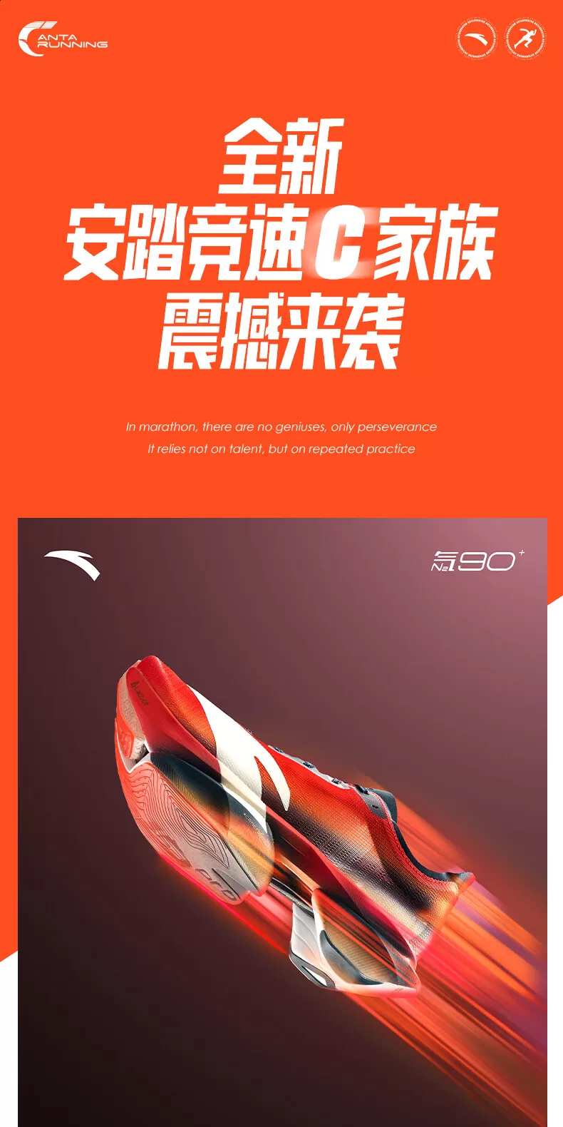 安踏C10PRO2国礼之选碳板跑鞋竞速男专业马拉松比赛PB运动跑步鞋 3