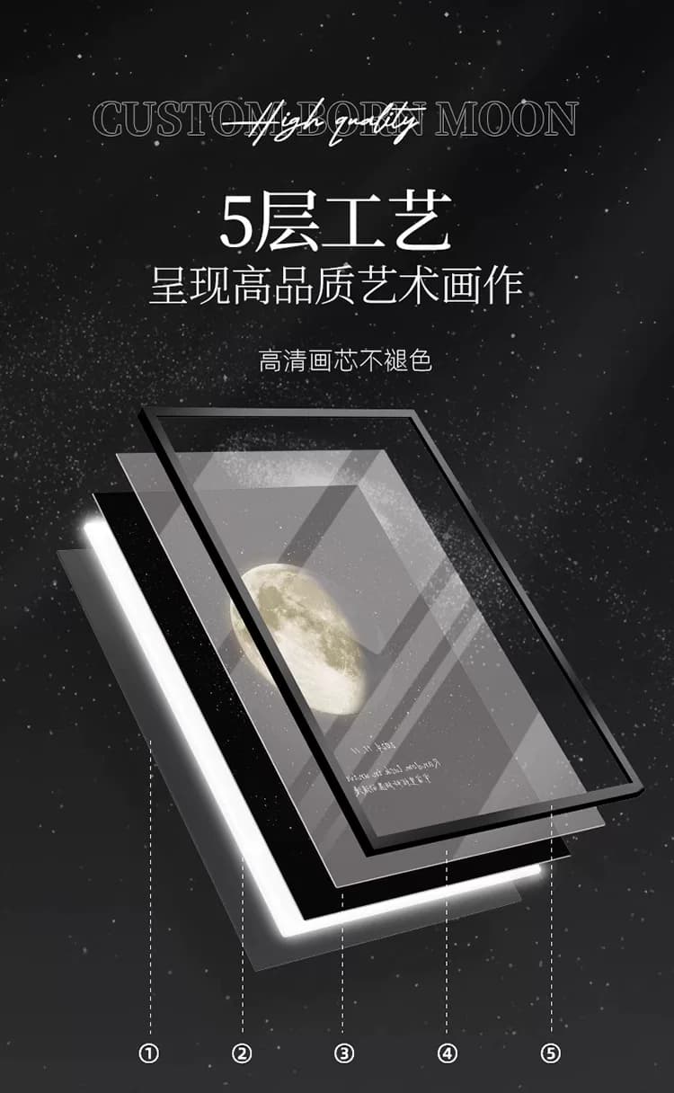 星光潮汐定你出生那天的月亮生日中秋照留念送老师蓝牙音响音乐盒 18