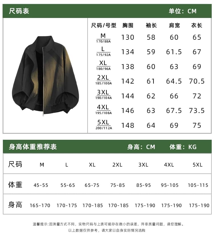 高级感痞帅立领夹克男士休闲宽松潮牌上衣今年爆款春秋季飞行外套 1