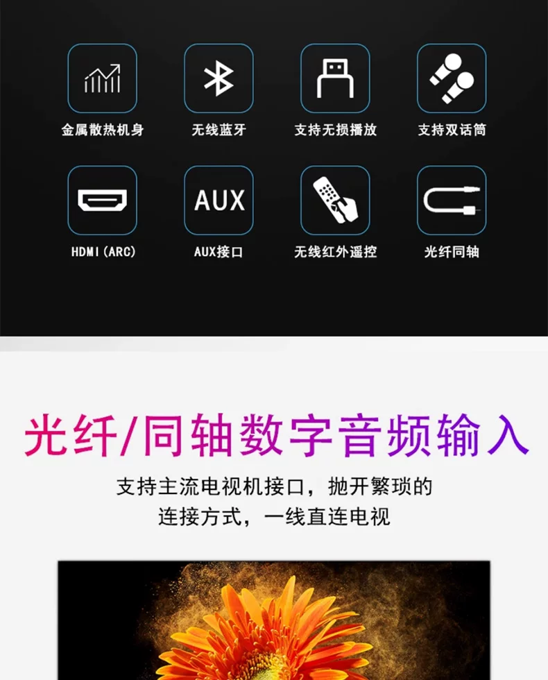先科吸顶式5.1家庭影院音响套装电视蓝牙家用客厅吊顶嵌入音箱 12
