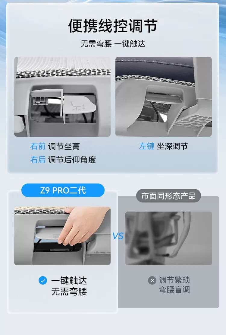 京东京造Z9Pro二代人体工学椅电竞椅办公椅子电脑椅人工力学座椅 22