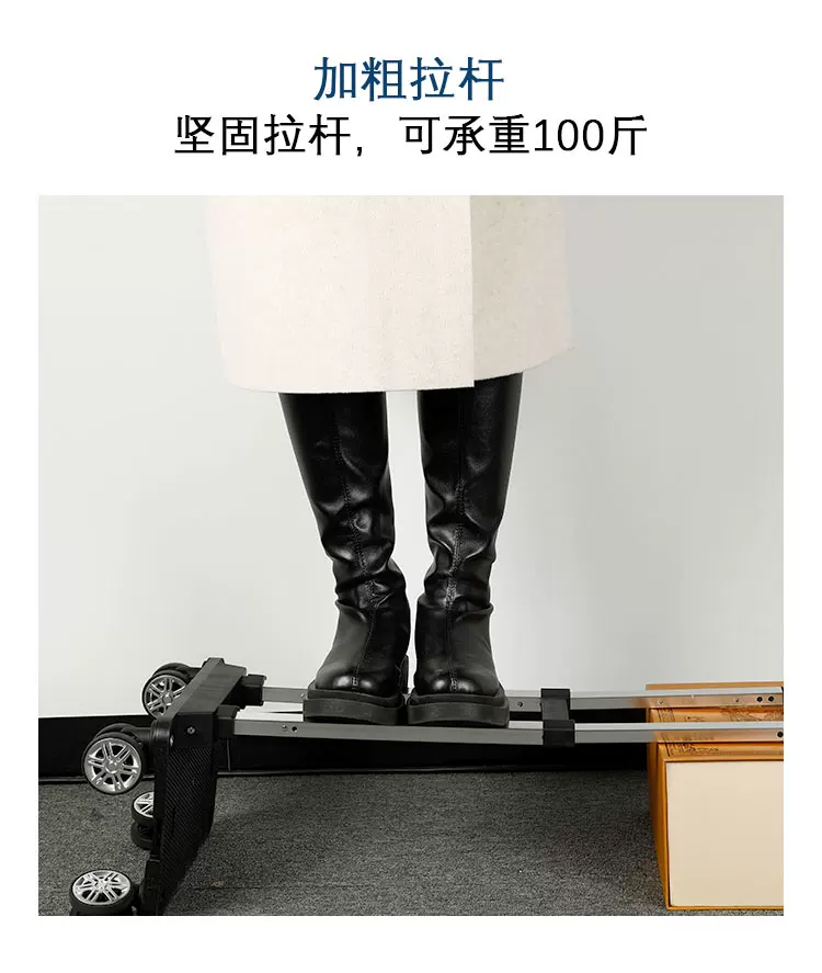 旅行拉杆背包万向轮旅行袋大容量手提行李袋旅行包行李箱包男女 23