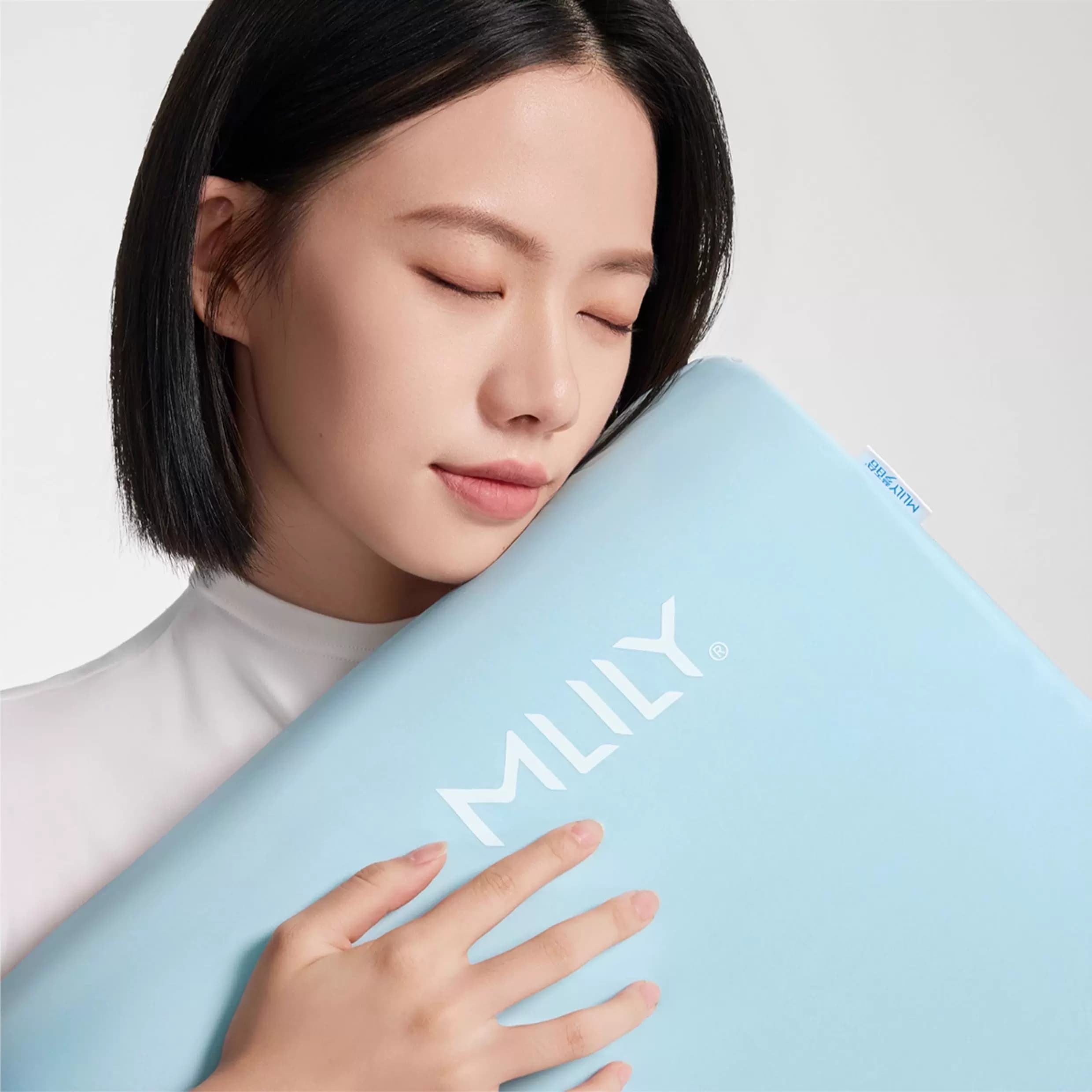 梦百合Mlily枕头0压深睡枕PRO记忆棉护颈椎助睡眠成人枕芯慢回弹 9