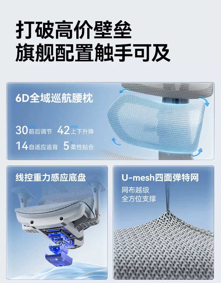 京东京造Z9Pro二代人体工学椅电竞椅办公椅子电脑椅人工力学座椅 4