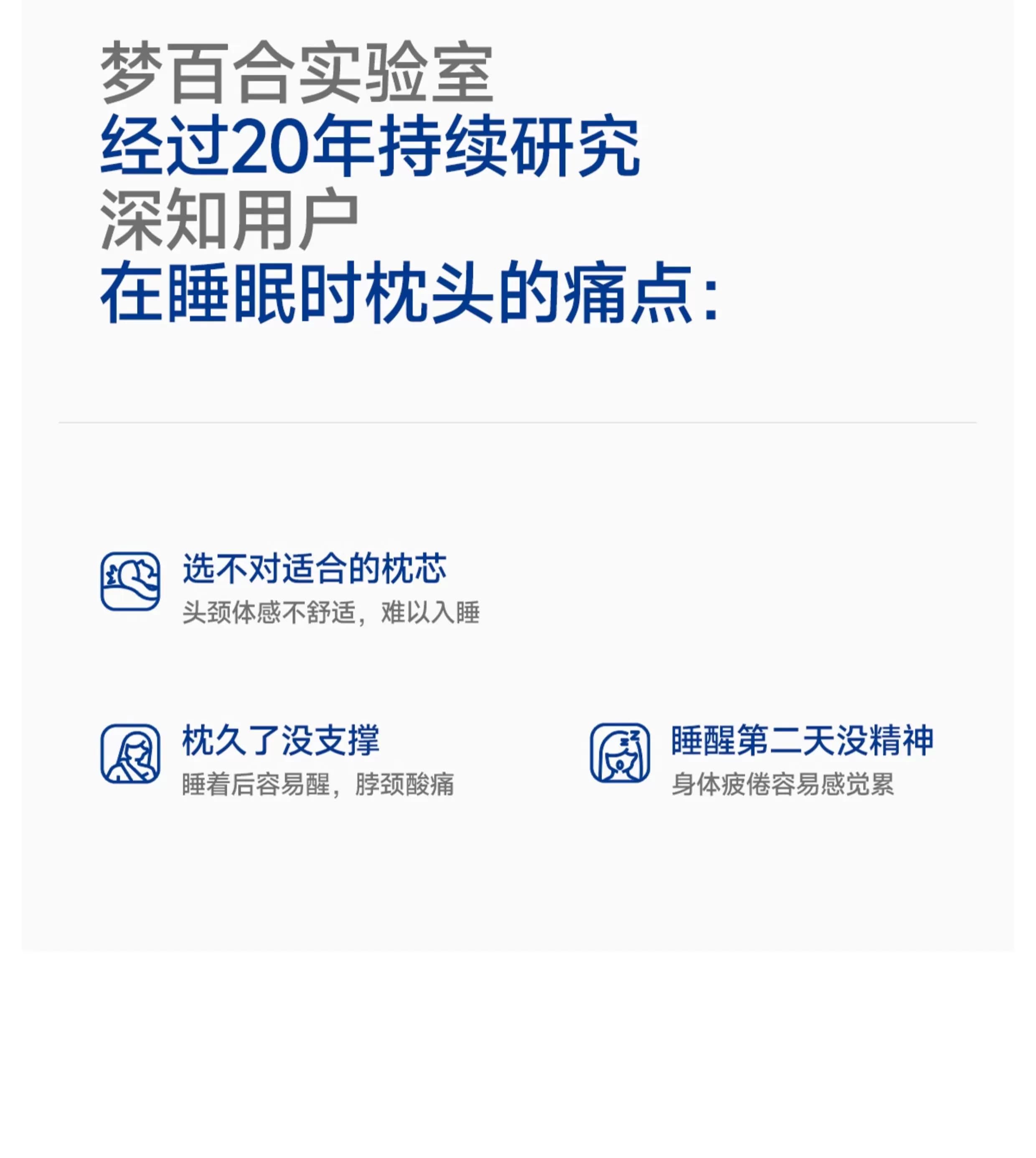 梦百合Mlily枕头0压深睡枕PRO记忆棉护颈椎助睡眠成人枕芯慢回弹 6